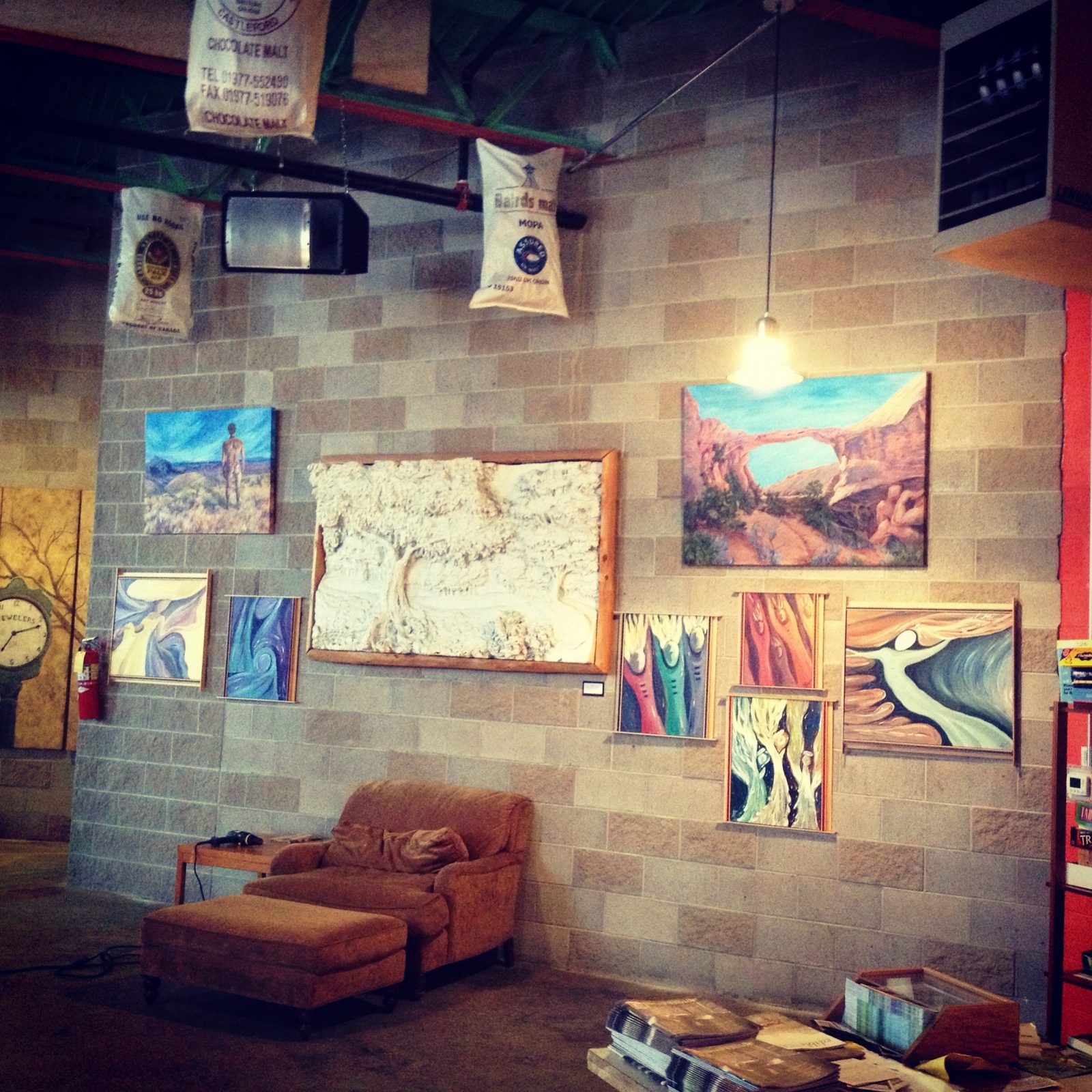 Angela Josephine art at Grand Traverse Art Bomb