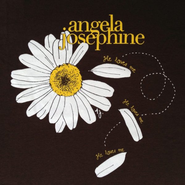 Daisy Love T-Shirt in Brown by Angela Josephine