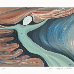 "Rooted" - Limited Edition Giclée Print by Angela Josephine