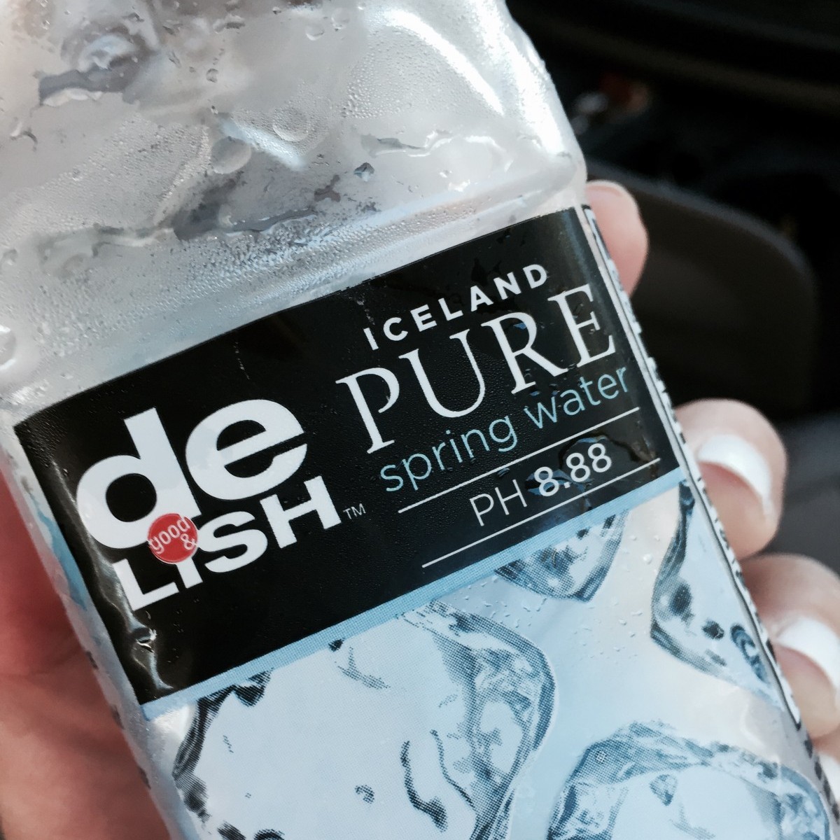 A bottle of Icelandic Spring Water teaches a lesson on mindfulness.